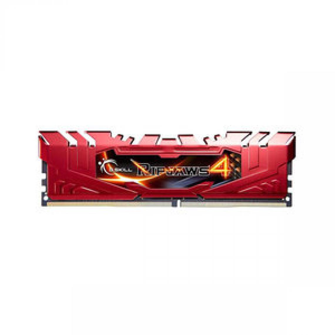 Gskill - RipJaws 4 Series Rouge 16 Go (2x 8 Go) DDR4 2666 MHz CL15 - RAM PC Fixe