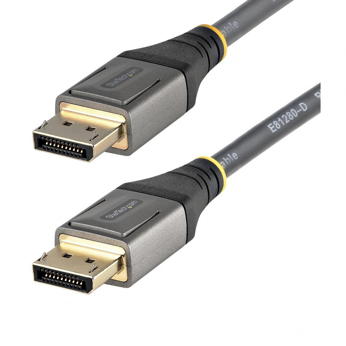 Startech - StarTech.com DP14VMM4M câble DisplayPort Gris, Noir - Hub