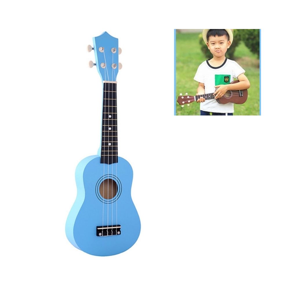 Wewoo - Bleu Ukulélé enfants musical instrument d'illumination bébé - Accessoires instruments à cordes
