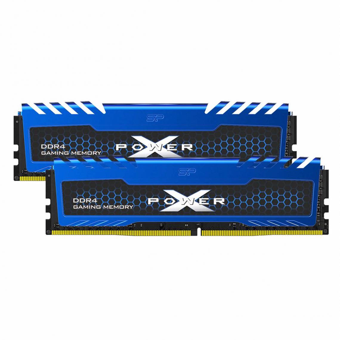 Silicon power - SILICON POWER Mémoire DDR4-3200 CL16 UDIMM 16Go (2x8Go) - RAM PC Fixe