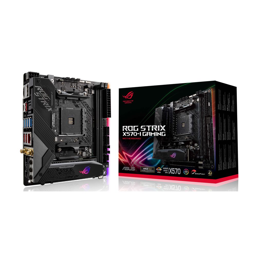 Asus - AMD X570 ROG STRIX GAMING - Mini-ITX - Carte mère AMD