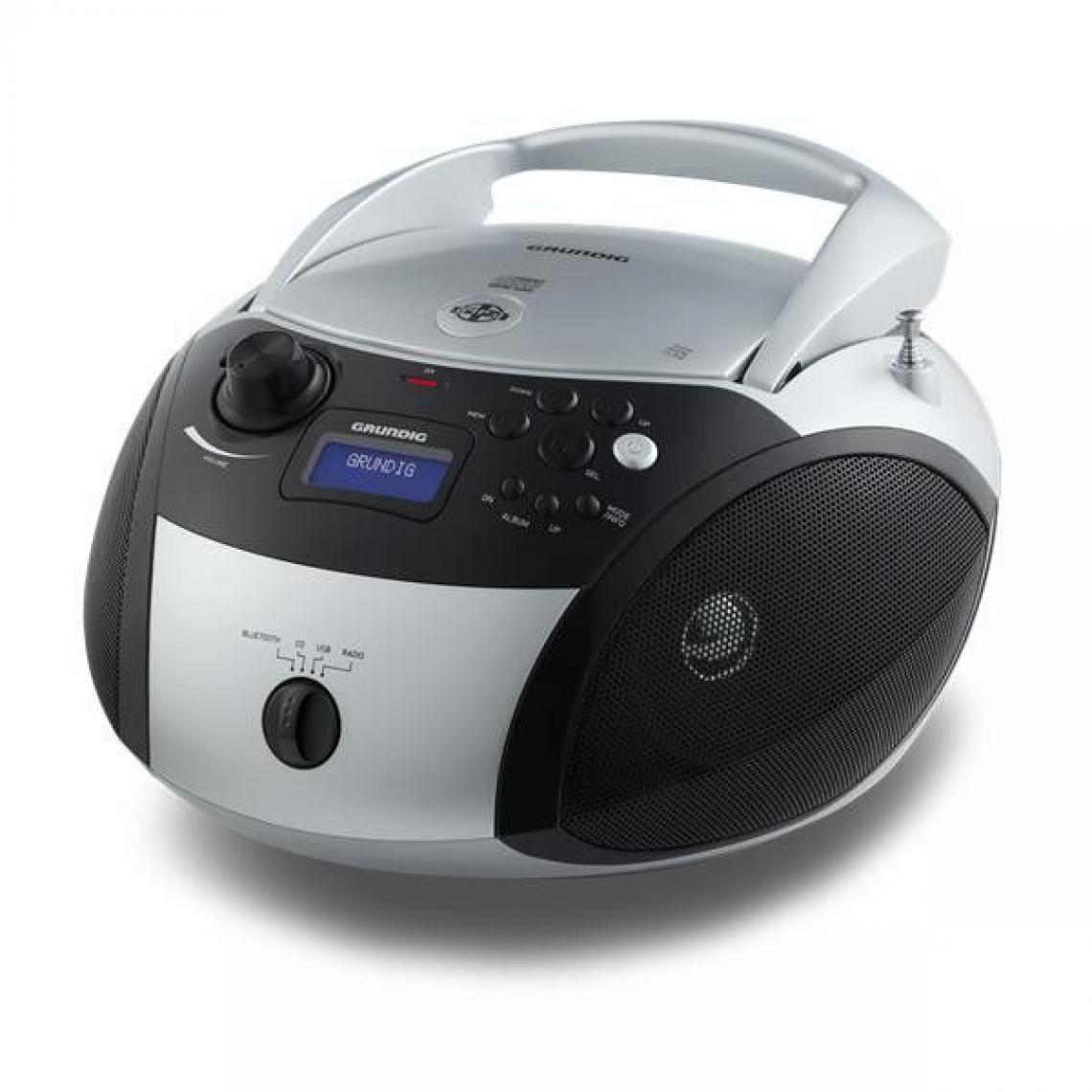 Grundig - Radio CD tuner FM digital PLL- 3WRMS - Bluetooth - CD Compatible MP3 - GRUNDIG - RCD1500BTS - Radio