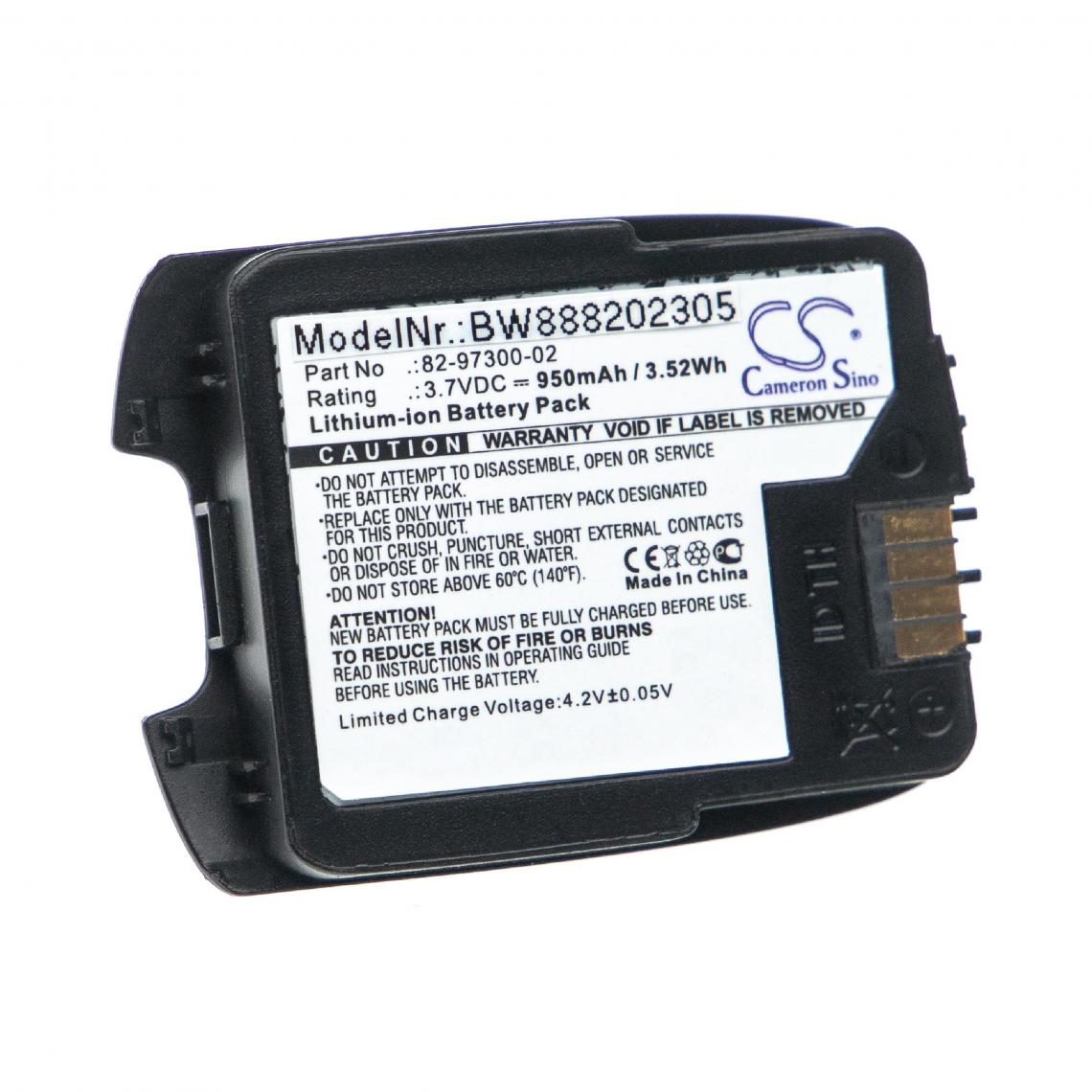 Vhbw - vhbw Batterie remplacement pour Motorola 82-97300-02, BTRY-CS40EAB00-04 pour scanner de code-barre POS (950mAh, 3,7V, Li-ion) - Caméras Sportives
