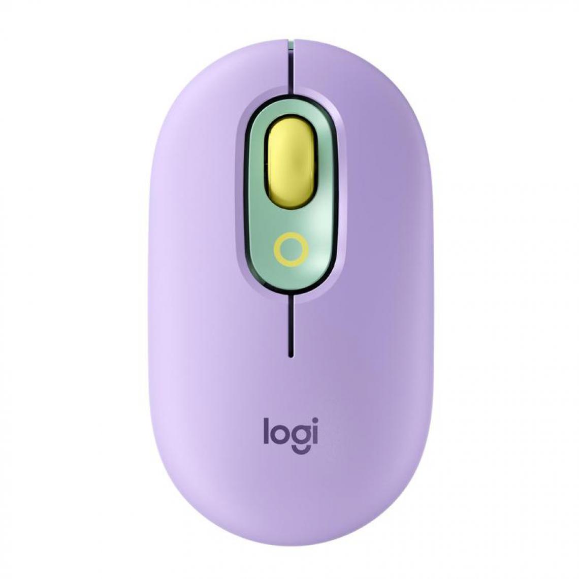 Logitech - LOGI POP Mouse with emoji DayDream Mint POP Mouse with emoji - Souris