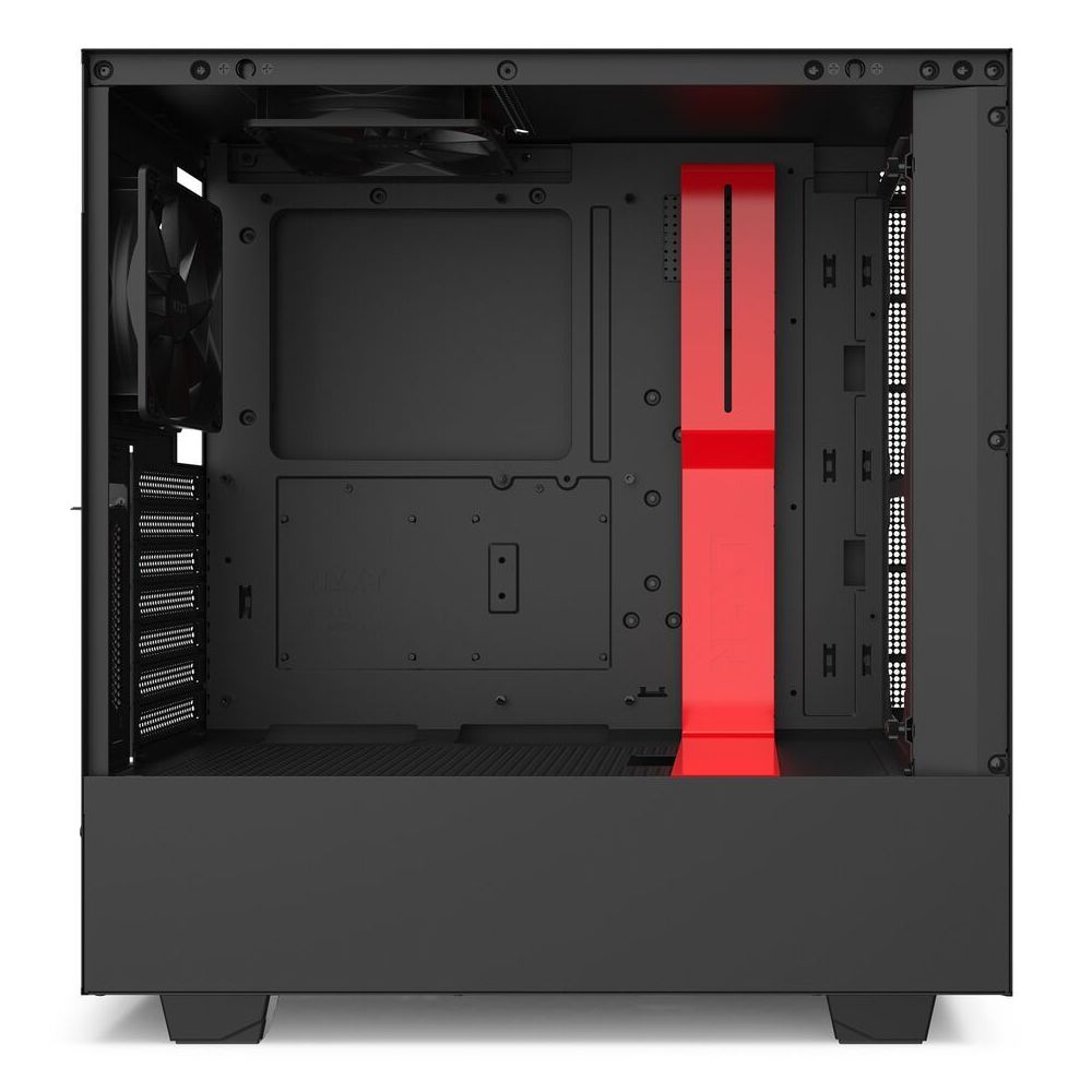 Nzxt - H510I Noir et Rouge - Control Pannel - Boitier PC