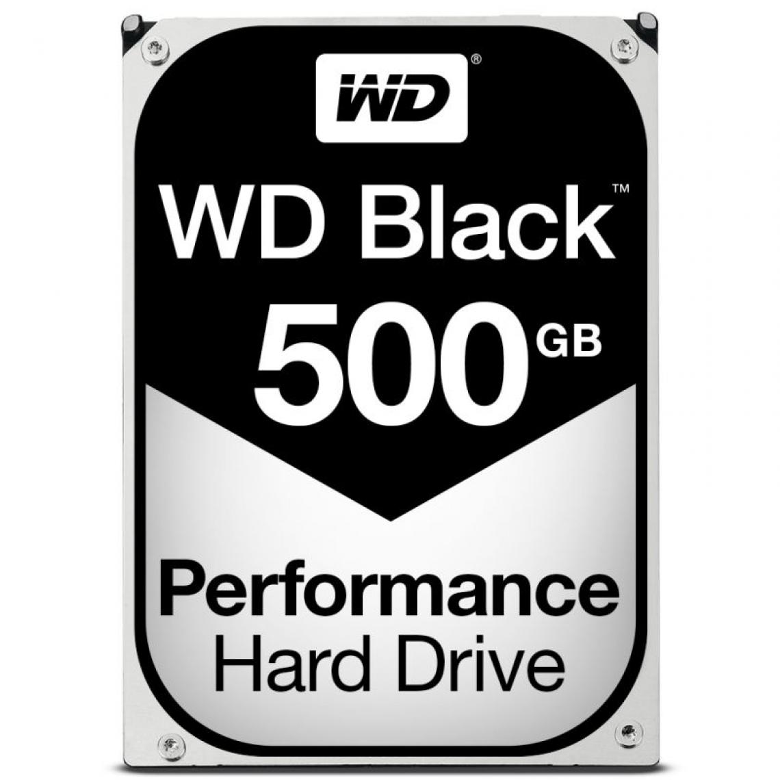 Western Digital - Western Digital Caviar Black 500GB 7200rpm SATA 6Gb/s 64MB - Disque Dur interne