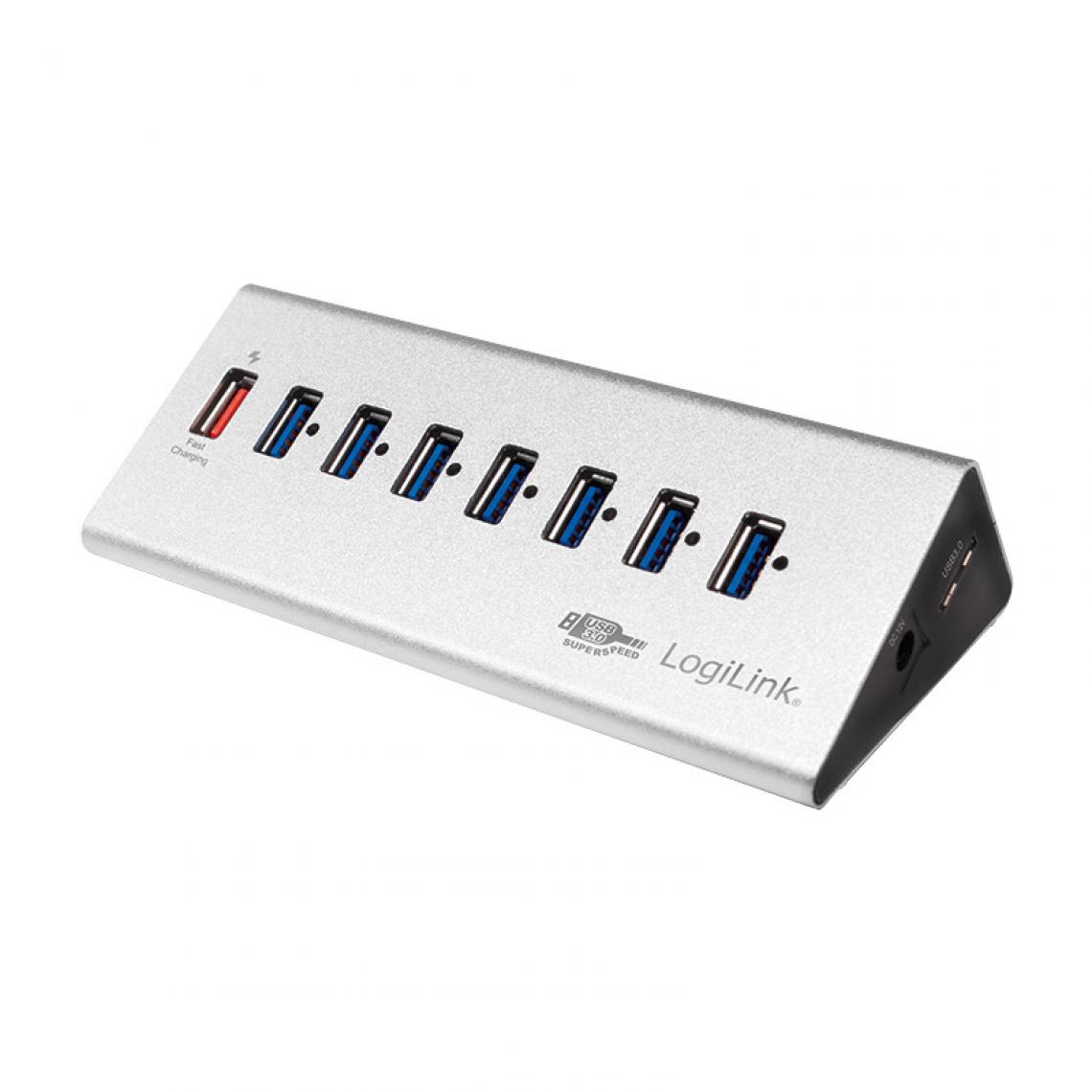 Logilink - LogiLink Hub USB 3.0 avec bloc d'alimentation, 7 ports + 1 () - Hub