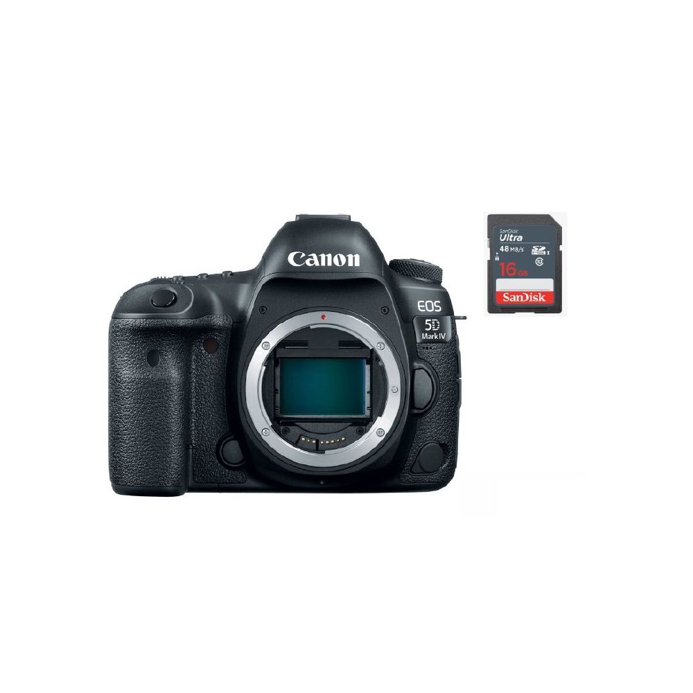 Canon - CANON EOS 5D IV Body + 16GB SD card - Reflex Grand Public