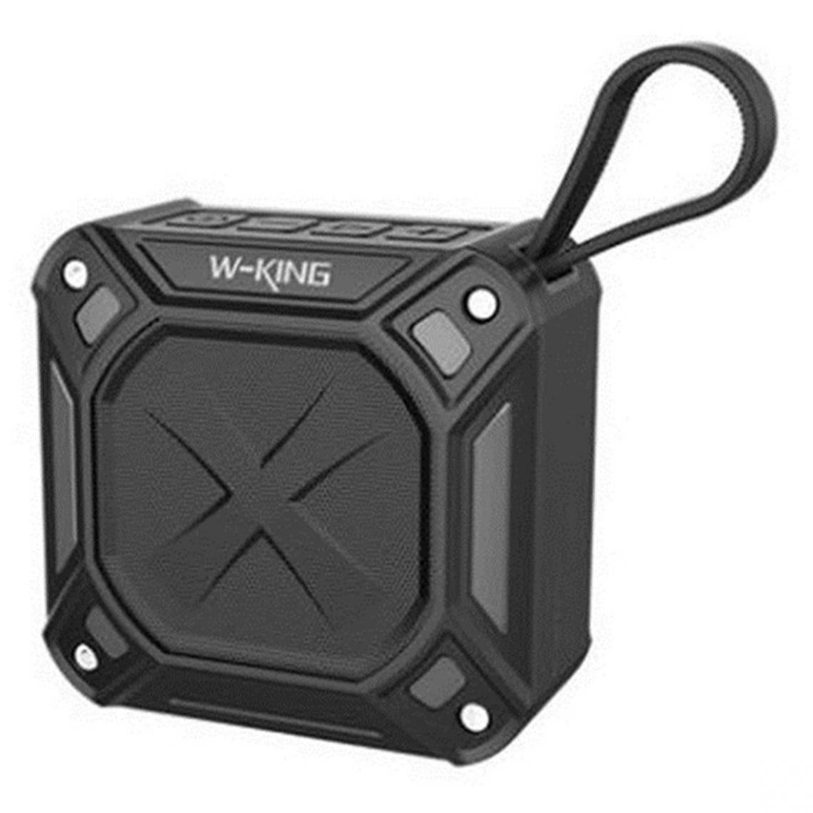 Wewoo - Enceinte Bluetooth étanche Haut-parleur portable S6 Etanche Musique sans fil Radio Box Anti-drop Extérieur Vélo Micro SD Haut-parleurs noir - Enceintes Hifi