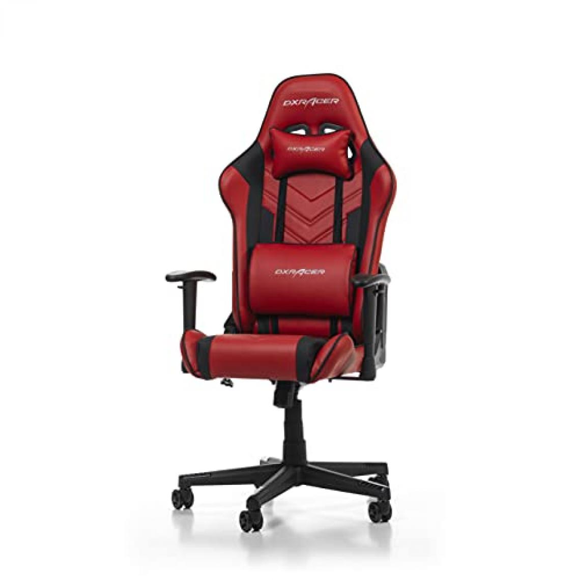 Dx Racer - Fauteuil Gamer Prince P132 (Rouge) - Chaise gamer