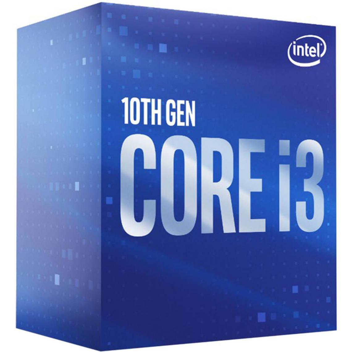 Intel - INTEL Processeur socket 1200 Core I3 10100 (4x 3.6GHz/4.30GHz) - Processeur INTEL