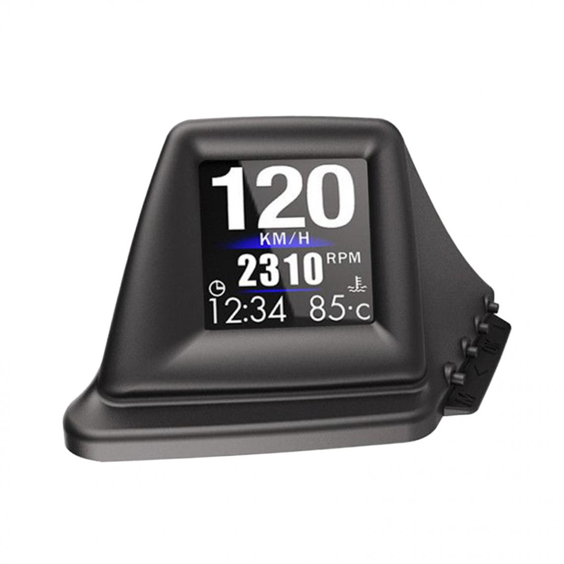 marque generique - P8 Auto Car Head Up Display HUD GPS Ordinateur de Conduite OBD, Affichage de La Vitesse, de La Distance, Du Temps et Plus - Accessoires et Pièces Détachées
