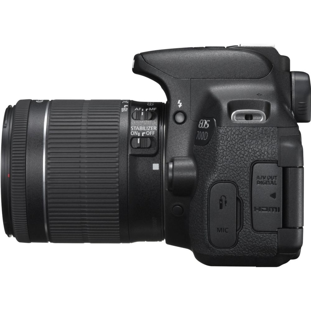Canon - CANON EOS 700D Kit (18-55 STM) - Reflex Grand Public