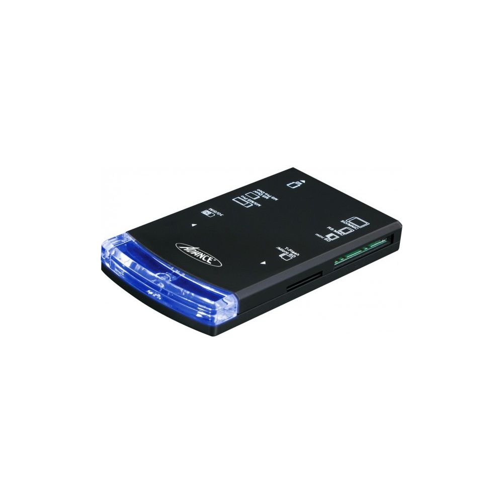 Advance - Lecteur de cartes mémoire et cartes SIM USB 2.0 - Lecteur carte mémoire