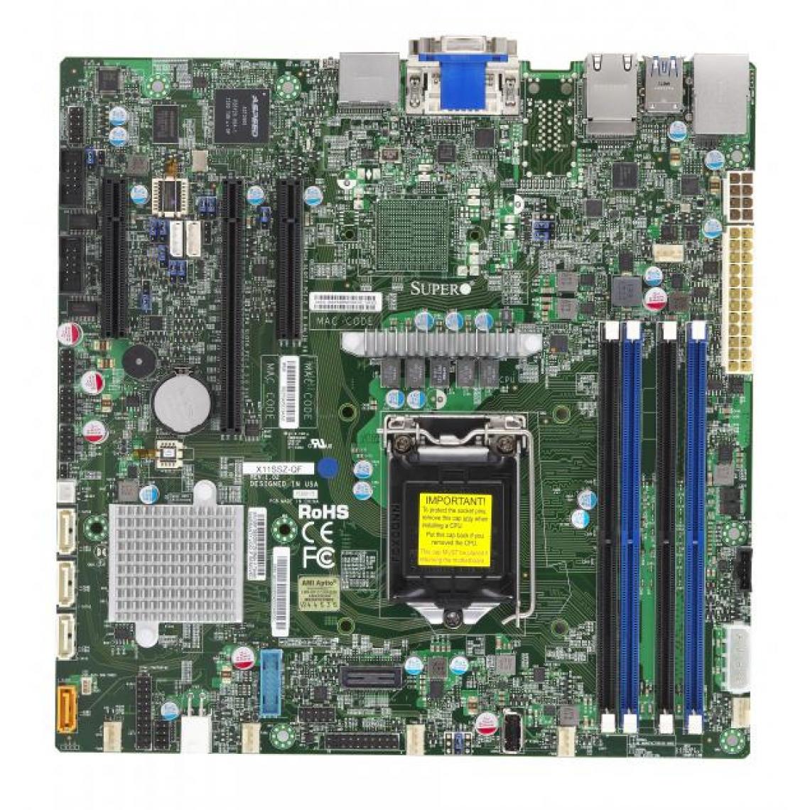Supermicro - X11SSZ-QF - Carte mère Intel