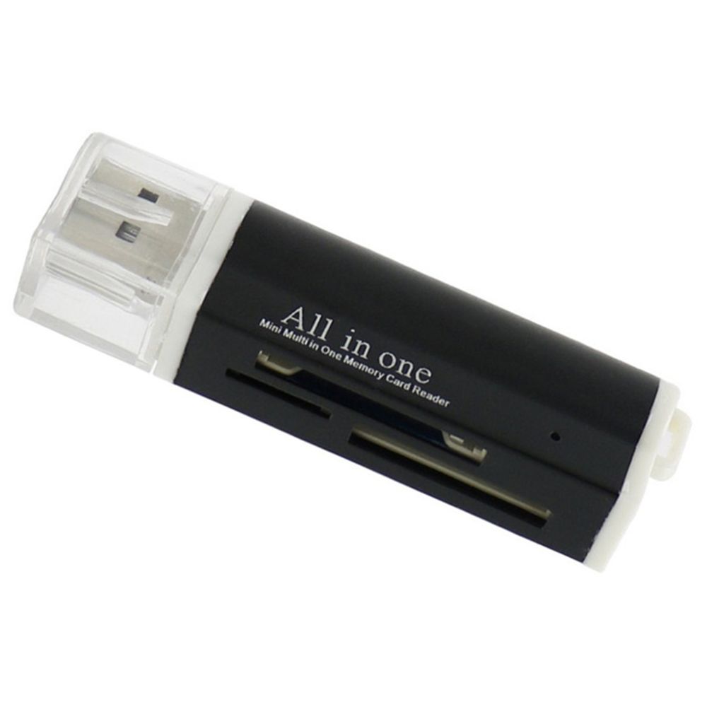 marque generique - Adaptateur De Lecteur De Carte Mémoire USB 2.0 Pour Micro SD SDHC TF M2 MMC MS PRO Doré - Lecteur carte mémoire