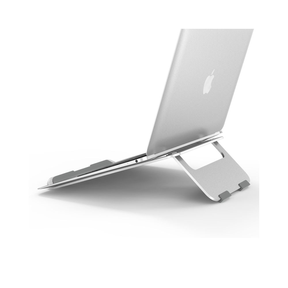 Wewoo - Support Holder argent pour MacBook, Samsung, Sony, Lenovo et autres ordinateurs portables de 17 pouces moins de de hauteur de bureau universel en alliage d'aluminium - Pack Clavier Souris