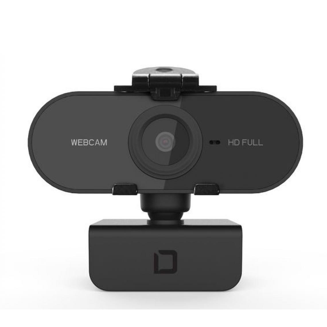 Dicota - DICOTA Webcam USB PRO FHD Autofocus, Micro intégré,Plug&Play Couleur Noir cache web cam inclus Packaging retail D31841 - Webcam