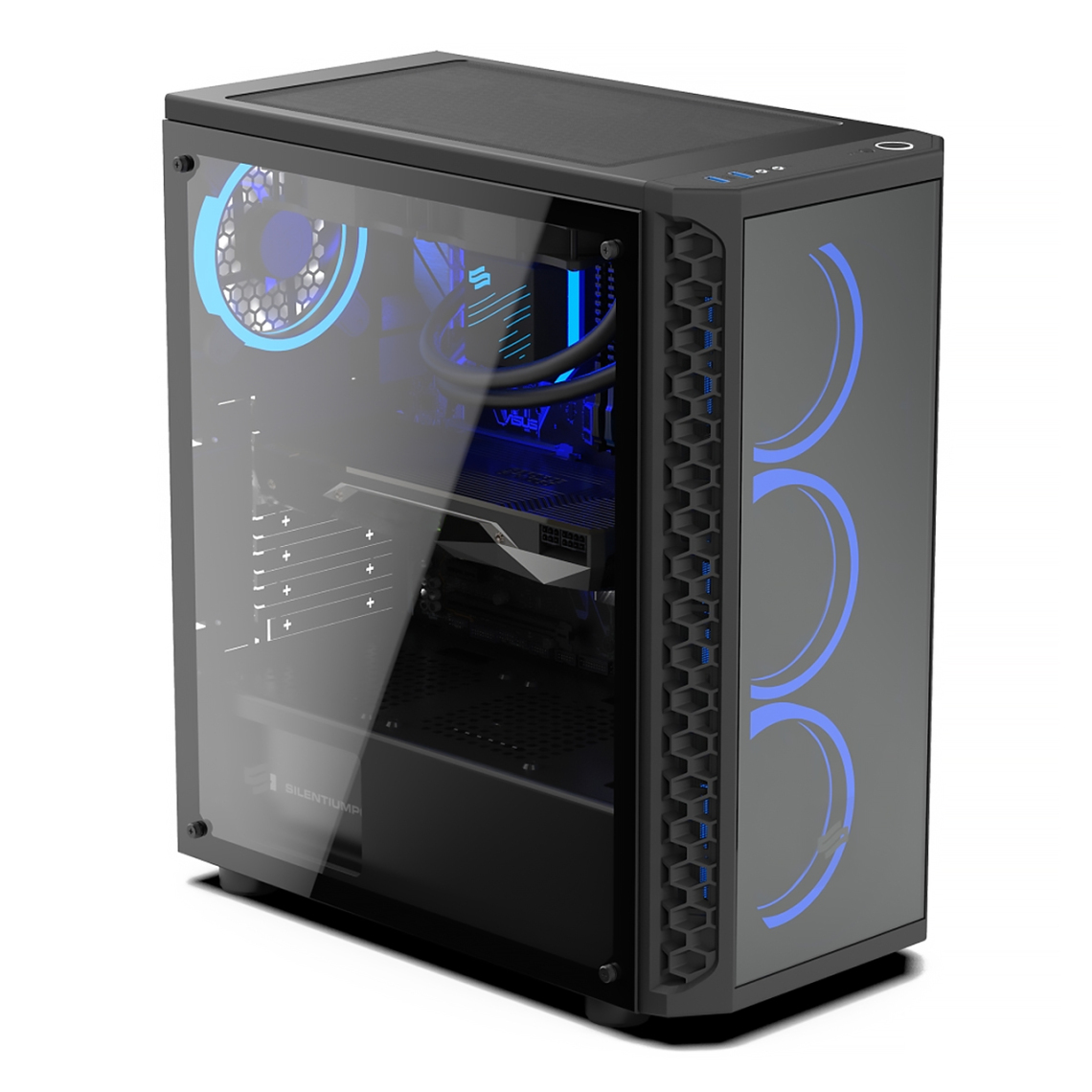 Sedatech - PC Pro Gamer Watercooling • Intel i9-10900F • RTX 3070 • 16Go RAM • 1To SSD M.2 • 2To HDD • sans OS - PC Fixe Gamer