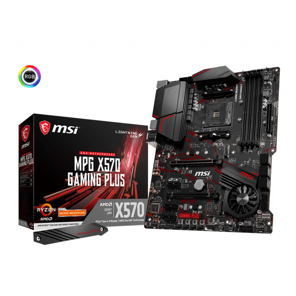 Msi - AMD X570 MPG GAMING PLUS - ATX - Carte mère AMD