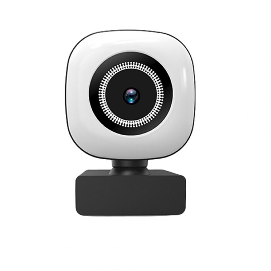Generic - Caméra d'ordinateur 4K HD Vidéo de conférence Webcam Live USB Microphone à réduction de bruit intégré - Webcam