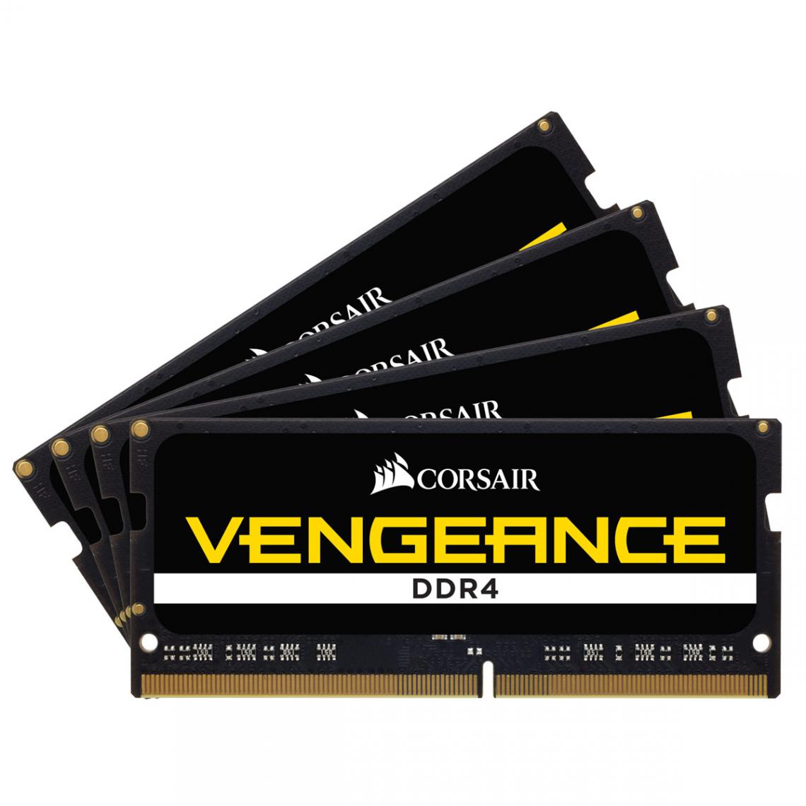 Corsair - Vengeance SO-DIMM DDR4 32 Go (4 x 8 Go) 3600 MHz CL16 - RAM PC Fixe