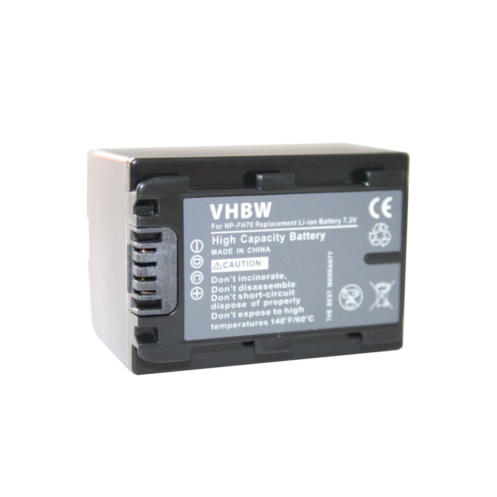 Vhbw - vhbw 2x batteries Li-Ion 950mAh (7.2V) pour apapreil photo caméra Video Sony DCR Serie DCR-SR32(E), DCR-SR35(E) comme NP-FH40, NP-FH50, NP-FH70. - Batterie Photo & Video