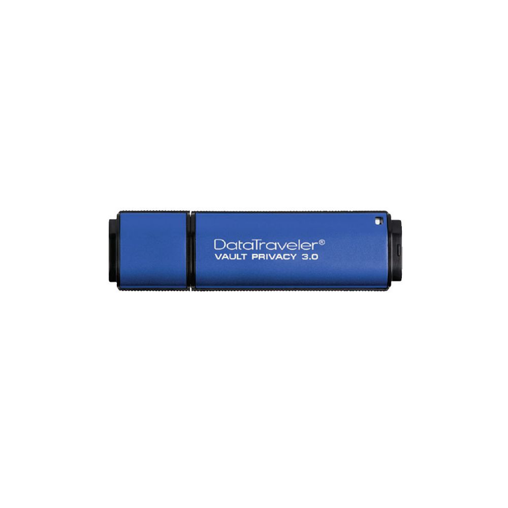 Kingston - Clé USB 16 Go USB 3.0 DTVP30, 256bit AES Encrypted FIPS 197 - Clés USB