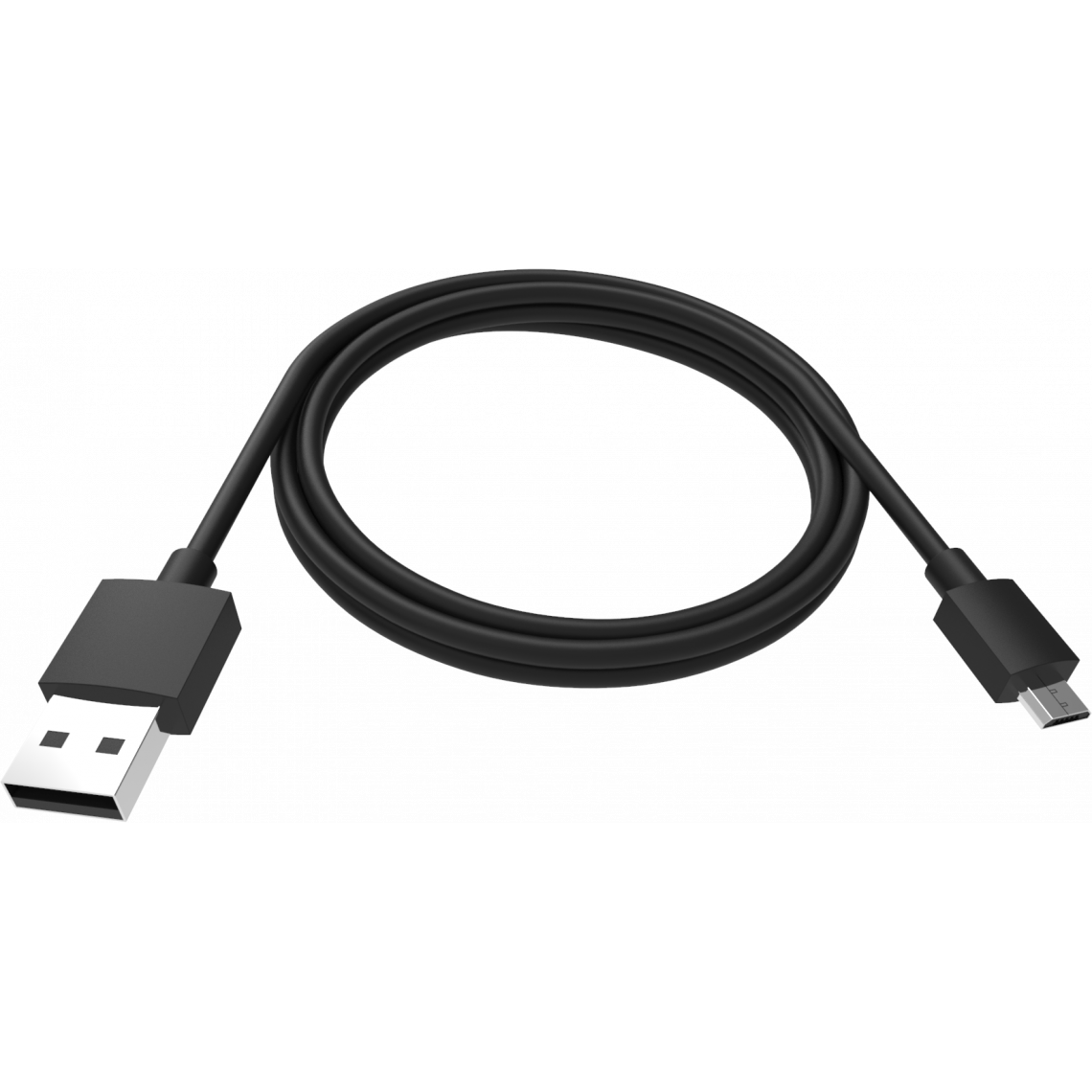 Vision - Vision TC-2MUSBM-BL câble USB 2 m USB 2.0 USB A Micro-USB B Noir - Hub