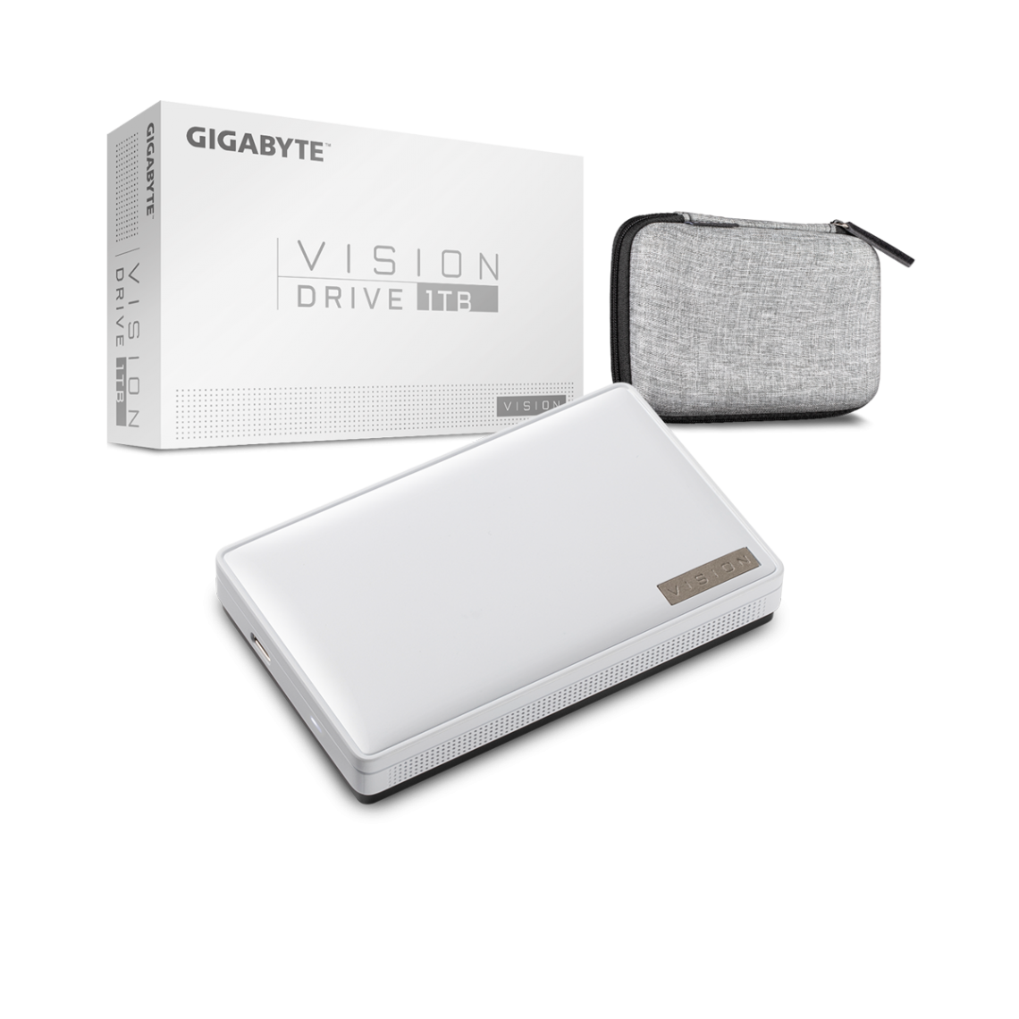 Gigabyte - Vision Drive 1 To - USB 3.2 GEN2X2(USB-C) - SSD Externe