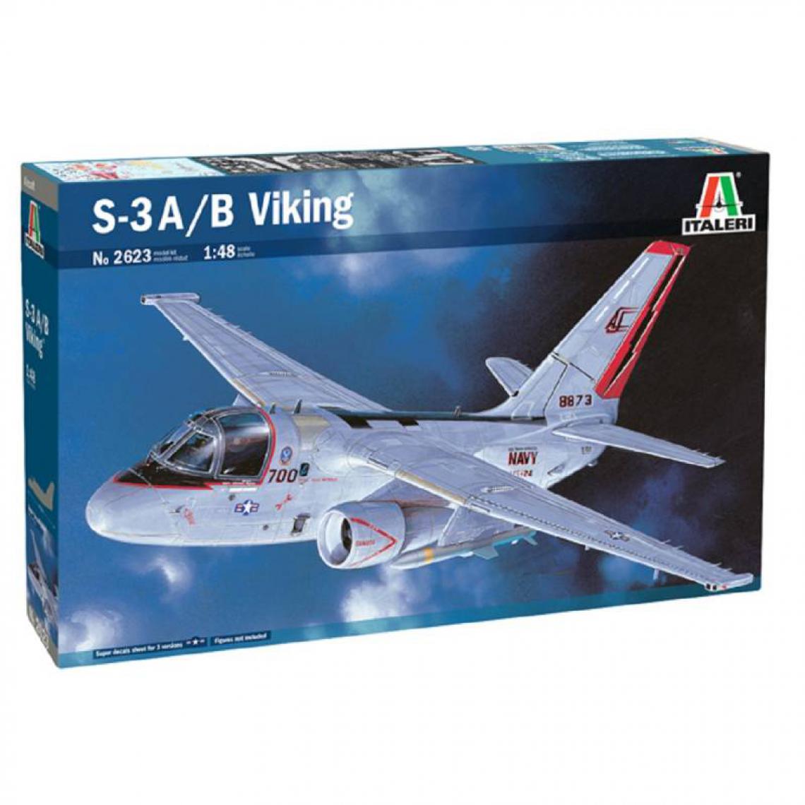 Italeri - Maquette Avion S-3 A/b Viking - Avions