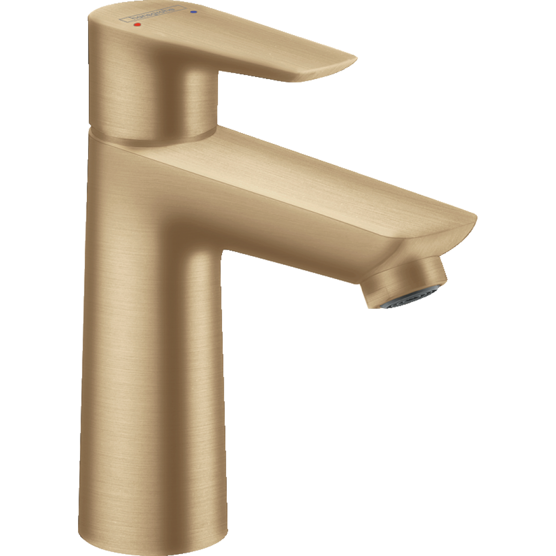 Hansgrohe - Mitigeur de lavabo HANSGROHE Talis E , avec tirette et vidage bronze brossé - 71710140 - Accessoires de salle de bain