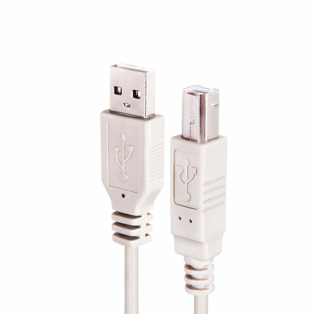 Ineck - INECK® Câble USB 2.0 A-B pour imprimante / scanner QUALITE SUPERIEURE. Pour HP Lexmark Epson Canon IBM Brother Longueur 1.8M. - Câble USB