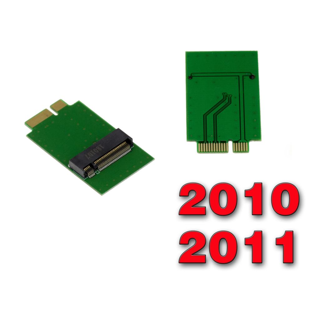 Kalea-Informatique - Adaptateur M2 (M.2 NGFF) vers MACBOOK 2011 Pour monter un SSD M2 sur un Mac Pour monter un SSD M2 sur un Mac - Accessoires SSD