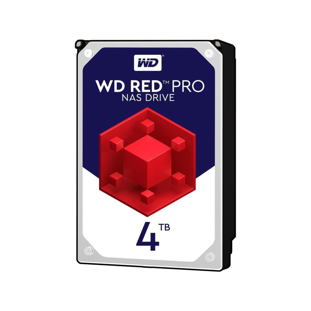 Western Digital - WD Red Pro 4 To 3.5'' SATA III (6 Gb/s) Cache 256 Mo - Disque Dur interne