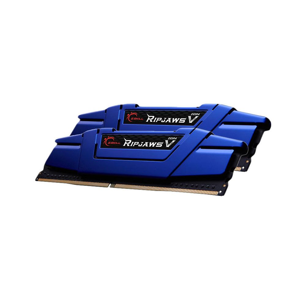 G.Skill - Ripjaws V - 2 x 8 Go - DDR4 2400 MHz CL15 - Bleu - RAM PC Fixe