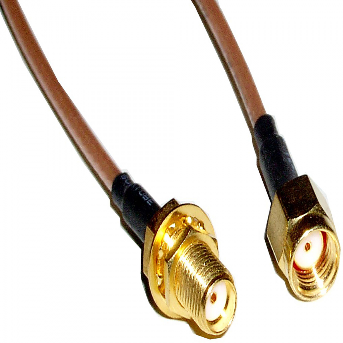 Bematik - RG316 câble coaxial SMA-femelle pour RSMA-Mâle 20cm - Antenne WiFi