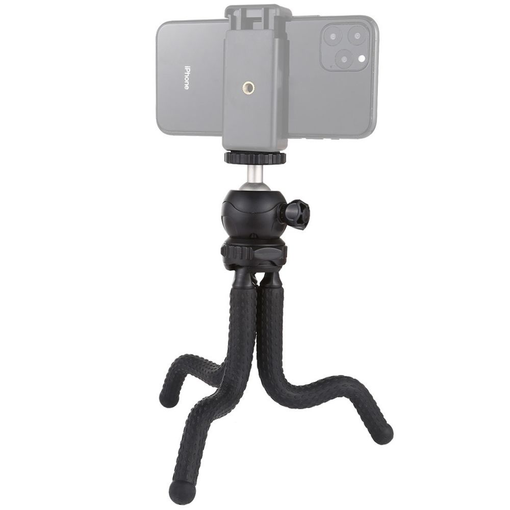 Wewoo - Support de trépied flexible Mini Octopus avec rotule pour appareils photo reflexGoProtéléphone portableTaille 25cmx4.5cm - Caméras Sportives