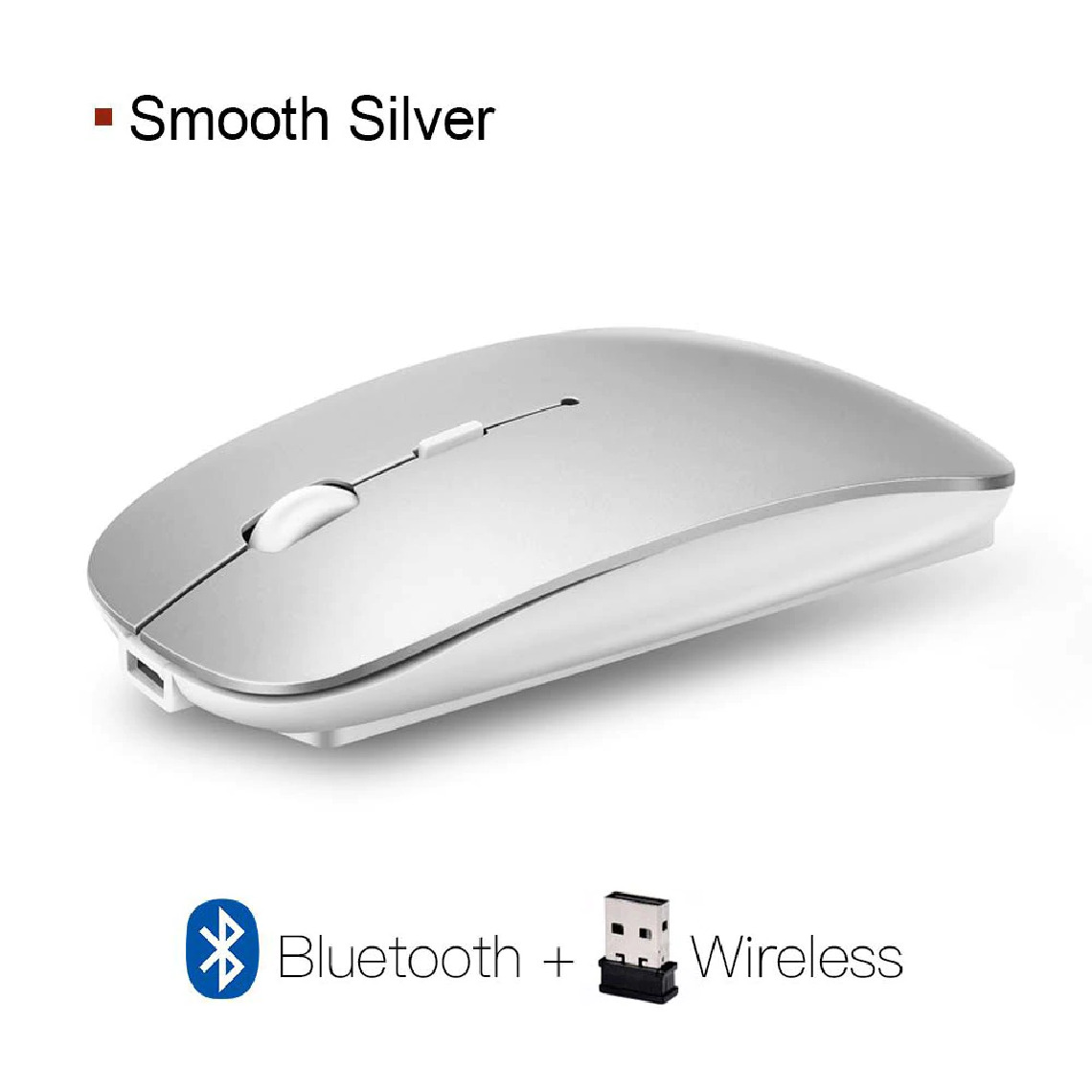 Port Design - PORT DESIGN Mouse Office Executive Mouse Office Executive Rechargeable Bluetooth Combo - Souris