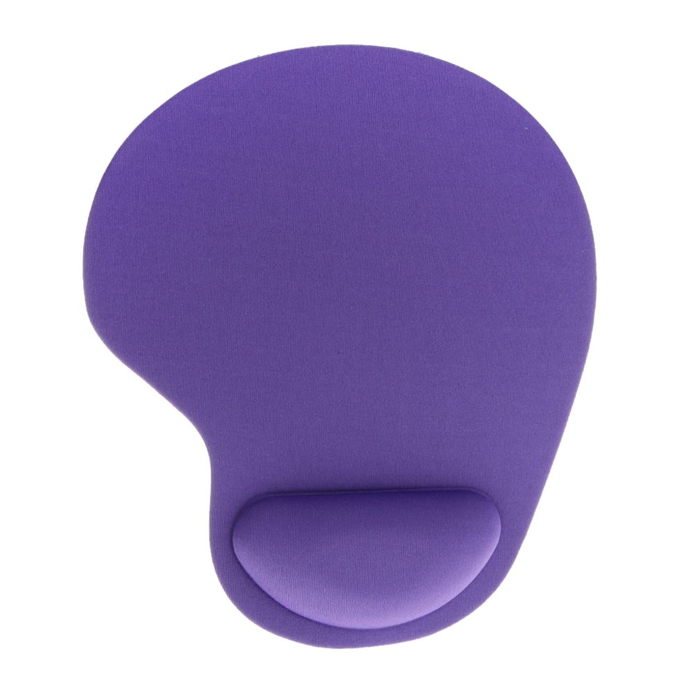 marque generique - Confort Gel Mou Support Repose-poignet Souris Tapis De Souris Pad Jeu Pc Purple - Tapis de souris