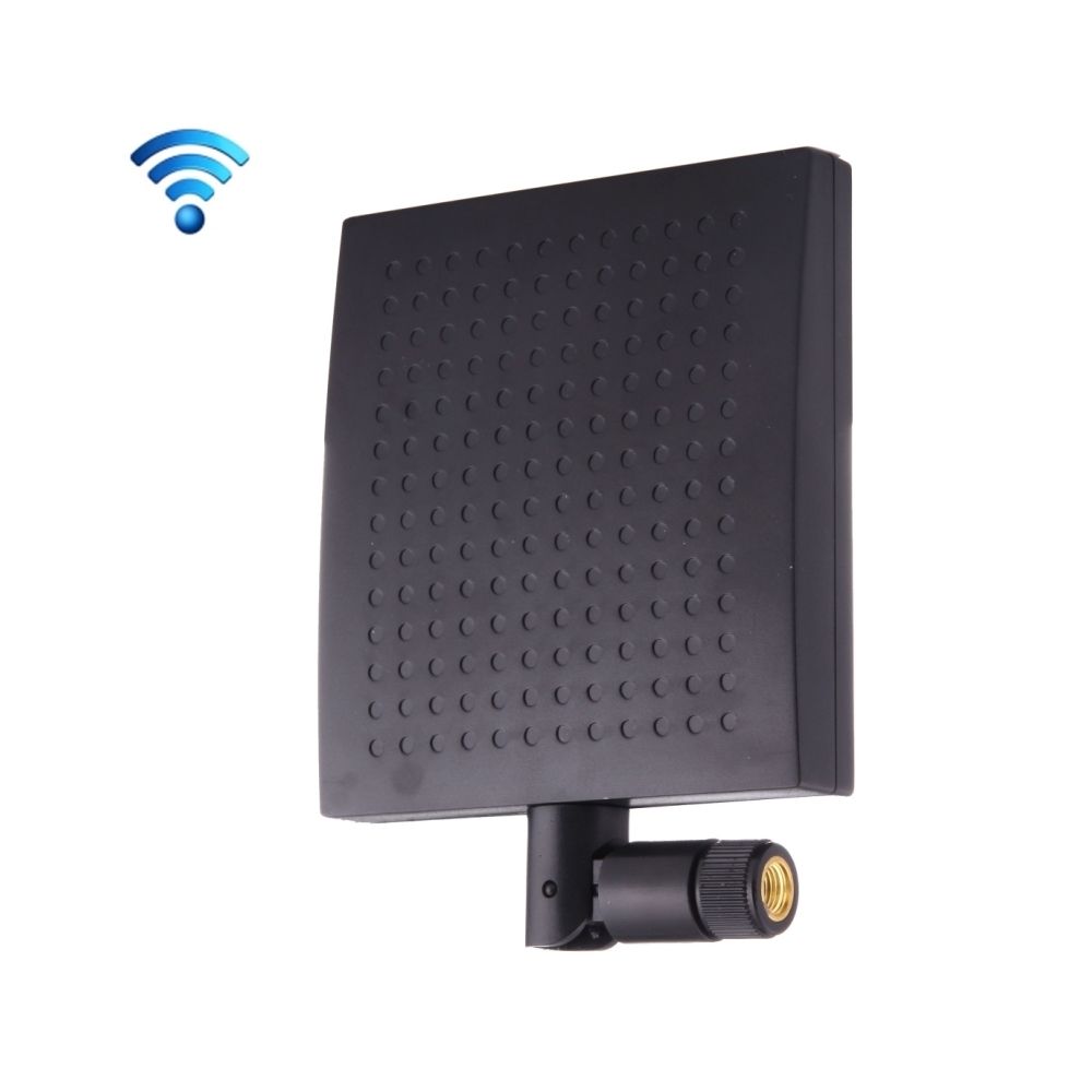 Wewoo - Antenne noir 12dBi SMA Mâle Connecteur 2,4 GHz Panneau WiFi - Antenne WiFi