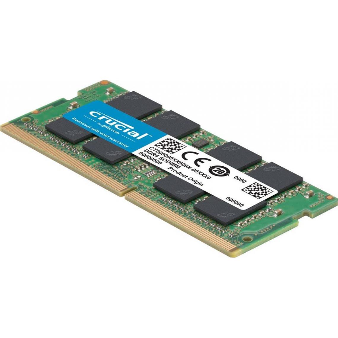 Crucial - CRUCIAL Memoire SODIMM DDR4 8 Go 3200 MHz - RAM PC Fixe