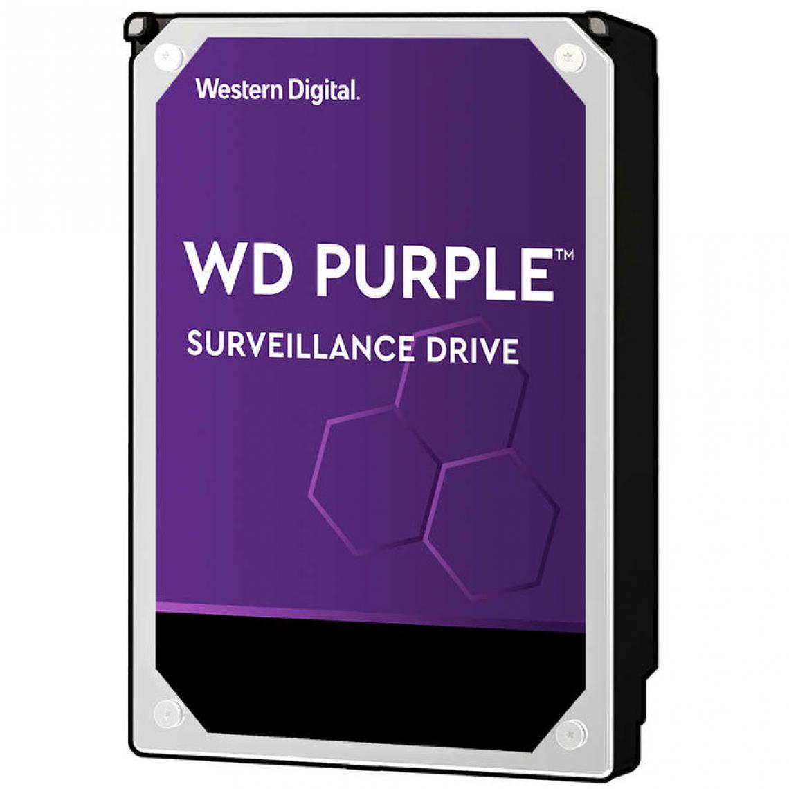 Western Digital - WD Purple Surveillance Hard Drive 14 To SATA 6Gb/s - Disque Dur interne