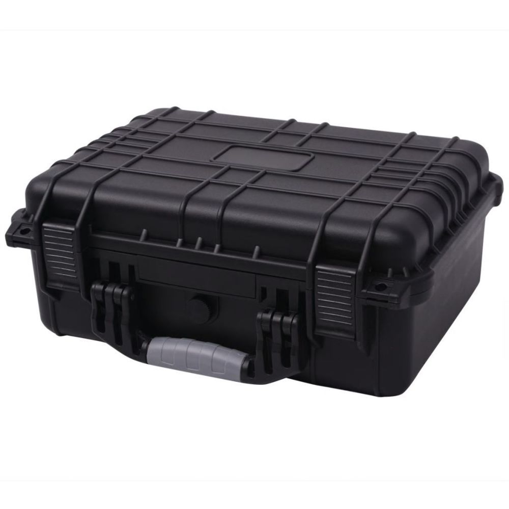 Vidaxl - Boîte de protection pour équipement 40,6 x 33 x 17,4 cm noir | Noir - Objectif Photo