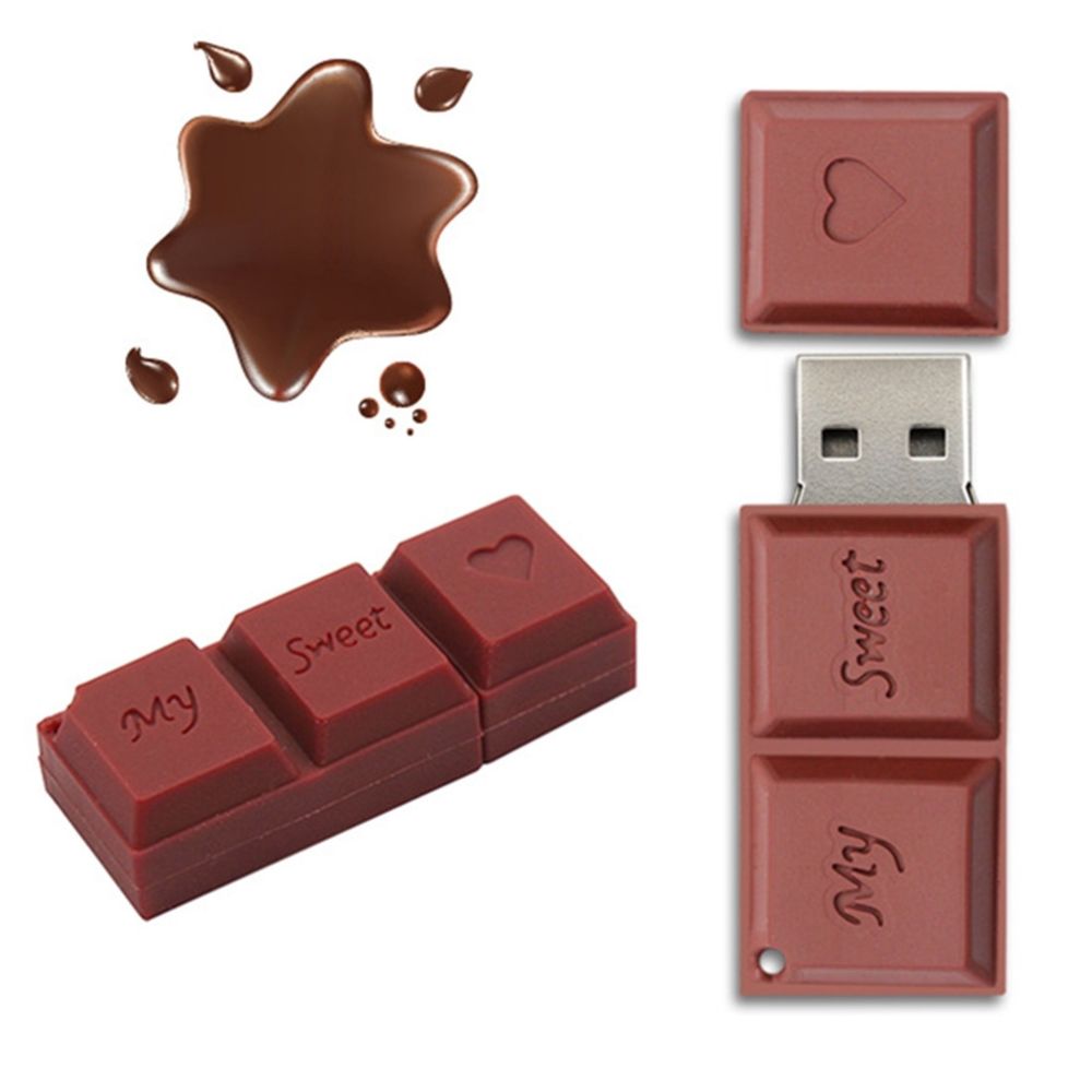 Wewoo - Clé USB MicroDrive 4 Go USB 2.0 Creative Chocolate U Disk - Clés USB