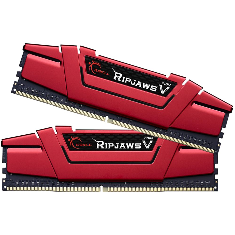 G.Skill - Ripjaws V - 2 x 16 Go - DDR4 2400 MHz CL15 - Rouge - RAM PC Fixe