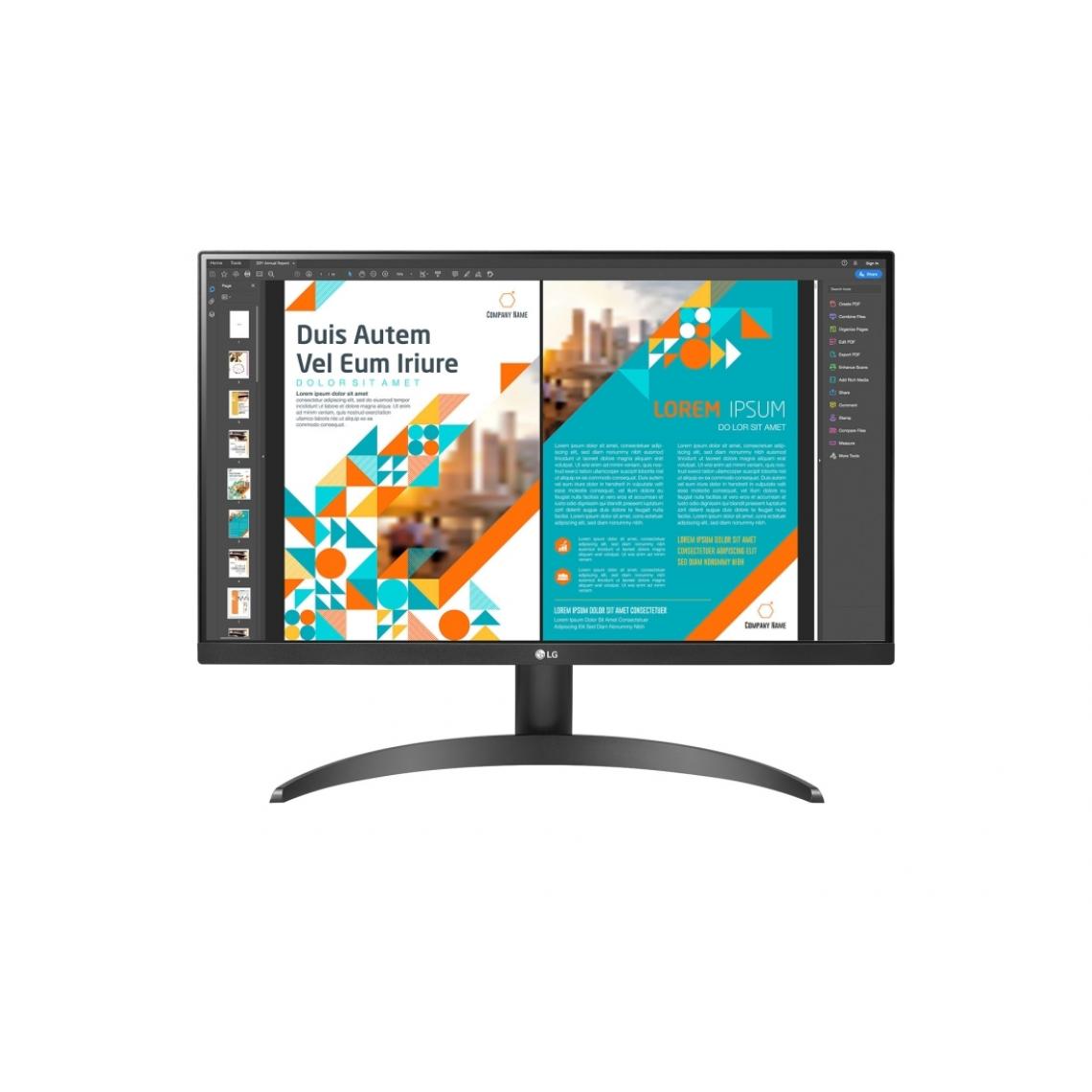 LG - LG 24QP500-B computer monitor - Moniteur PC