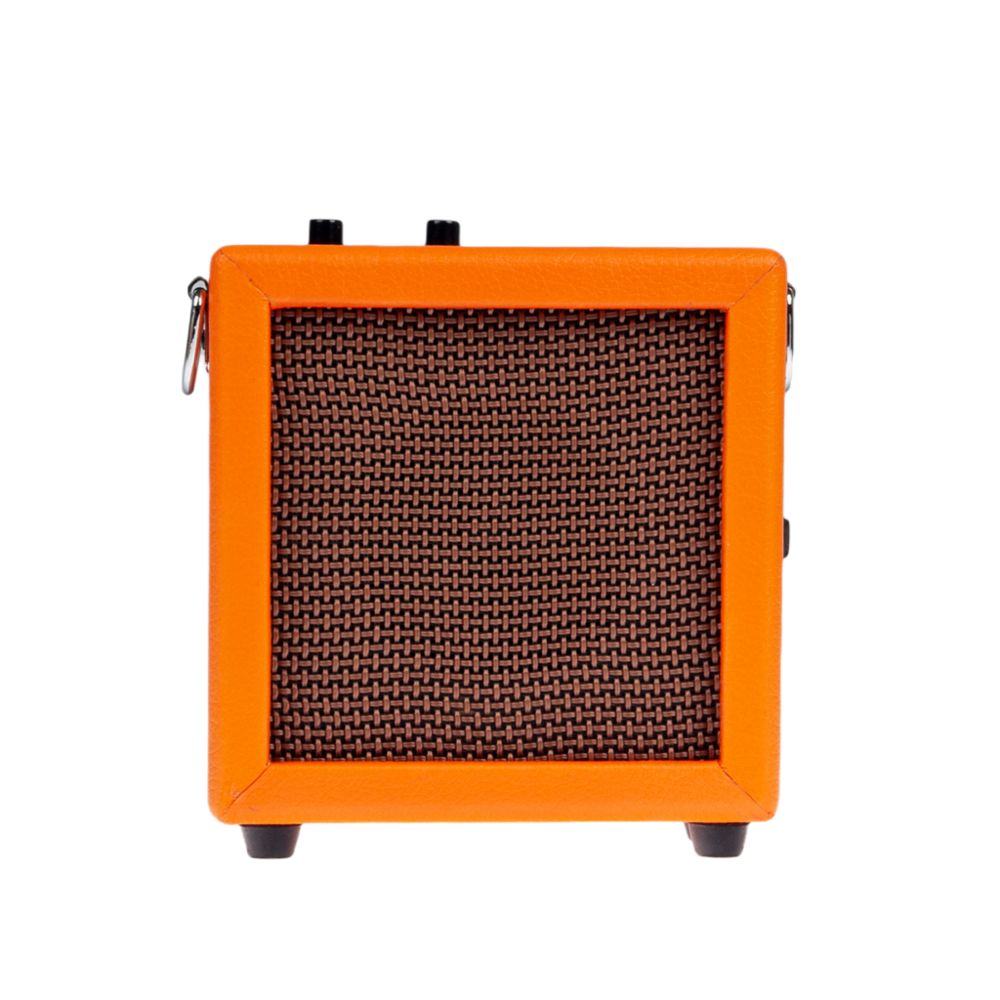 marque generique - Mini haut-parleur ampli guitare 3W orange - Barre de son