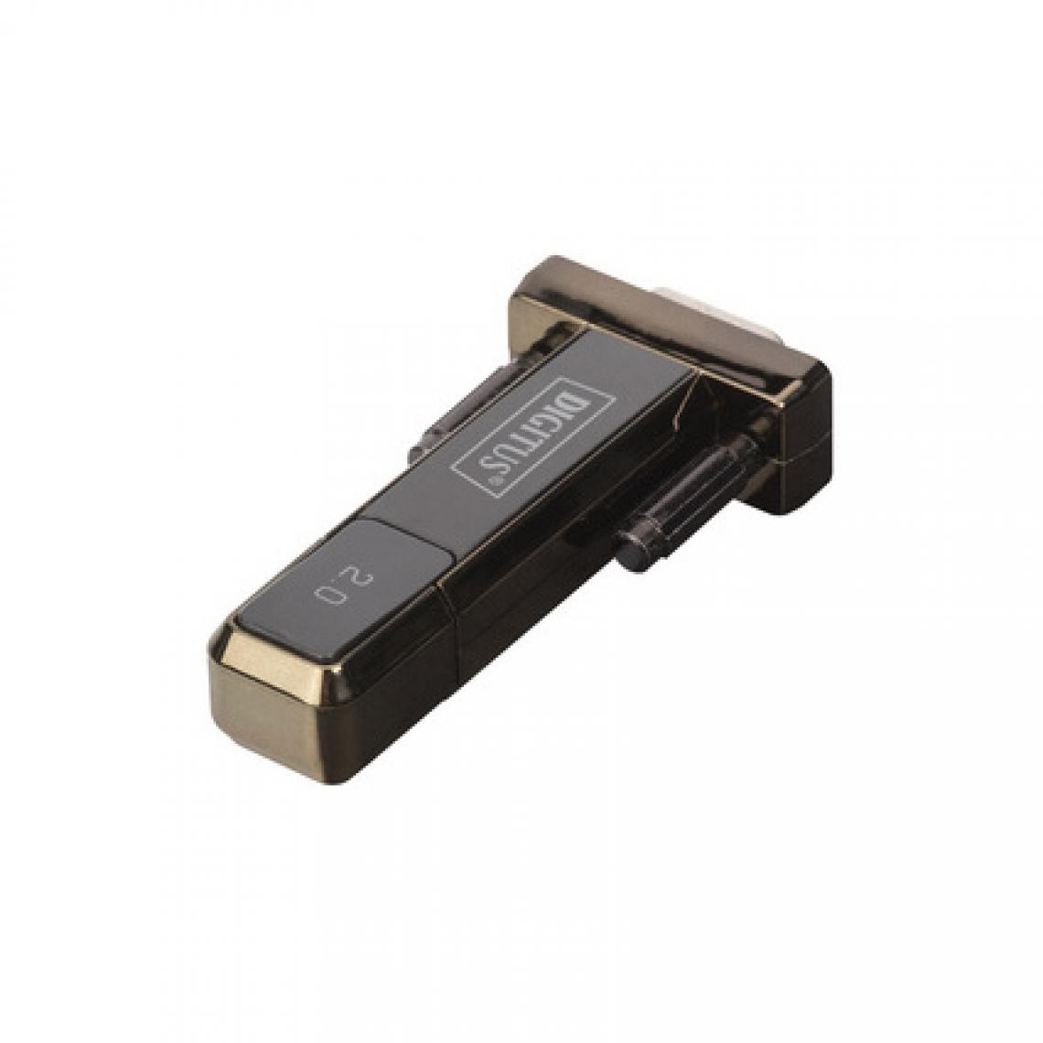 Digitus - DIGITUS Adaptateur série USB 2.0, câble USB-A incl. () - Hub