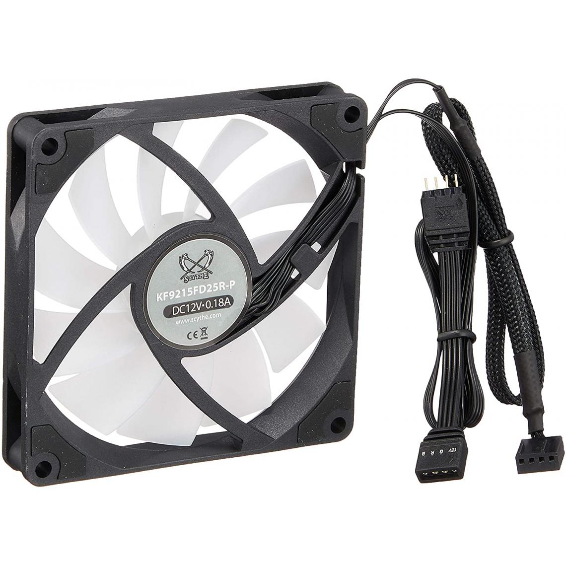 Scythe - Kaze Flex Slim RGB PWM Ventilateur - Ventilateur Pour Boîtier